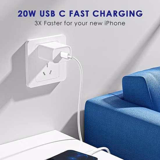 超高速モバイル充電器 iPhone Samsung Huawei Xiaomi Pd 20W スーパー充電器携帯電話アクセサリー